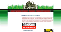 Desktop Screenshot of dbmower.com